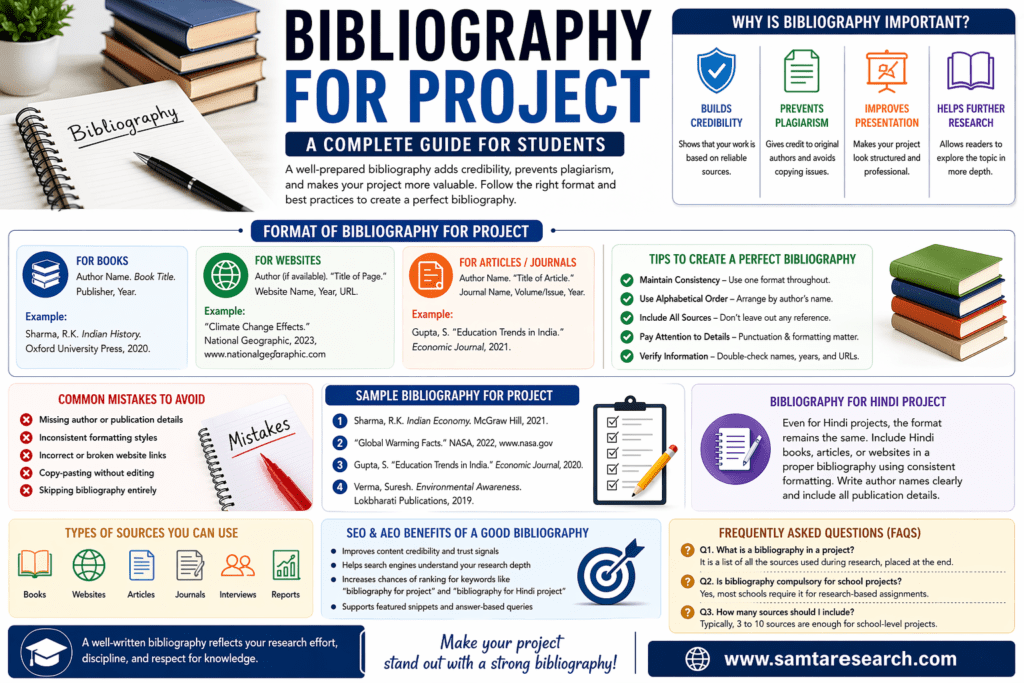 bibliography for hindi project